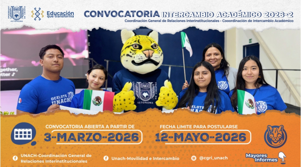 Convocatoria de Intercambio Académico 2026-2