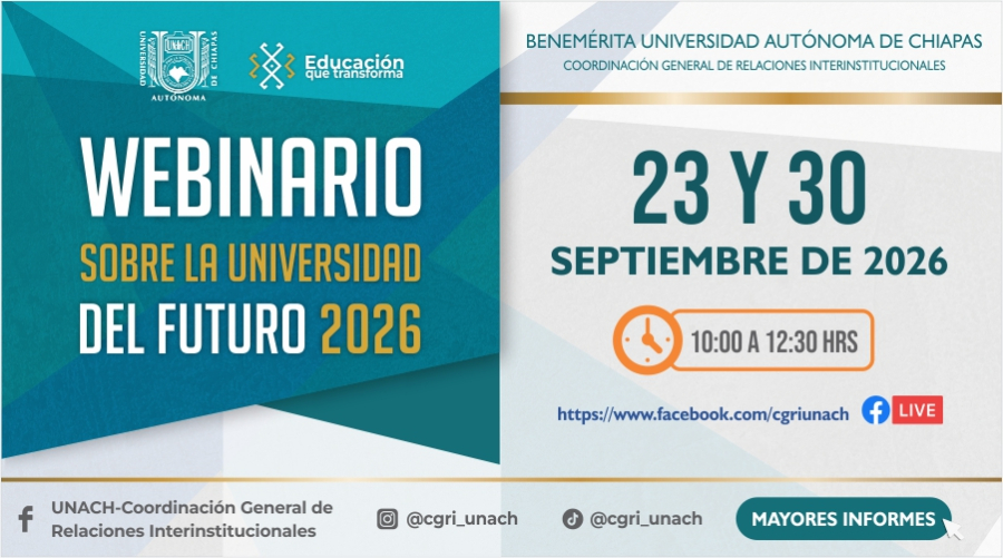 Webinario sobre la Universidad del Futuro 2026