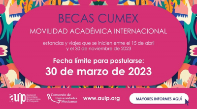 Programa de Becas de Movilidad CUMex – AUIP 2023